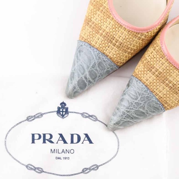 Vintage Prada Kitten Heels Talons Prada - Picture 10 of 12